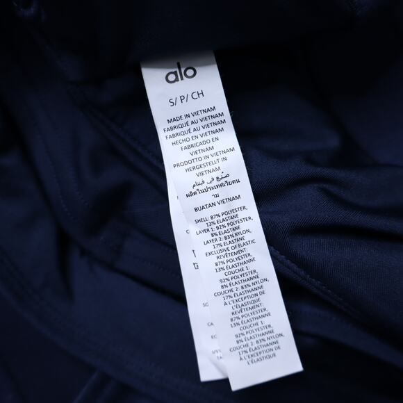 ALO Airbrush Real Bra Tank and High-Waist 7/8 Bootcut Legging Yoga Set Women's S - Picture 12 of 13